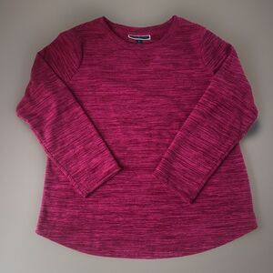 Karen Scott Sport Women’s Pullover Fleece Sweatshirt Lightweight Size Medium